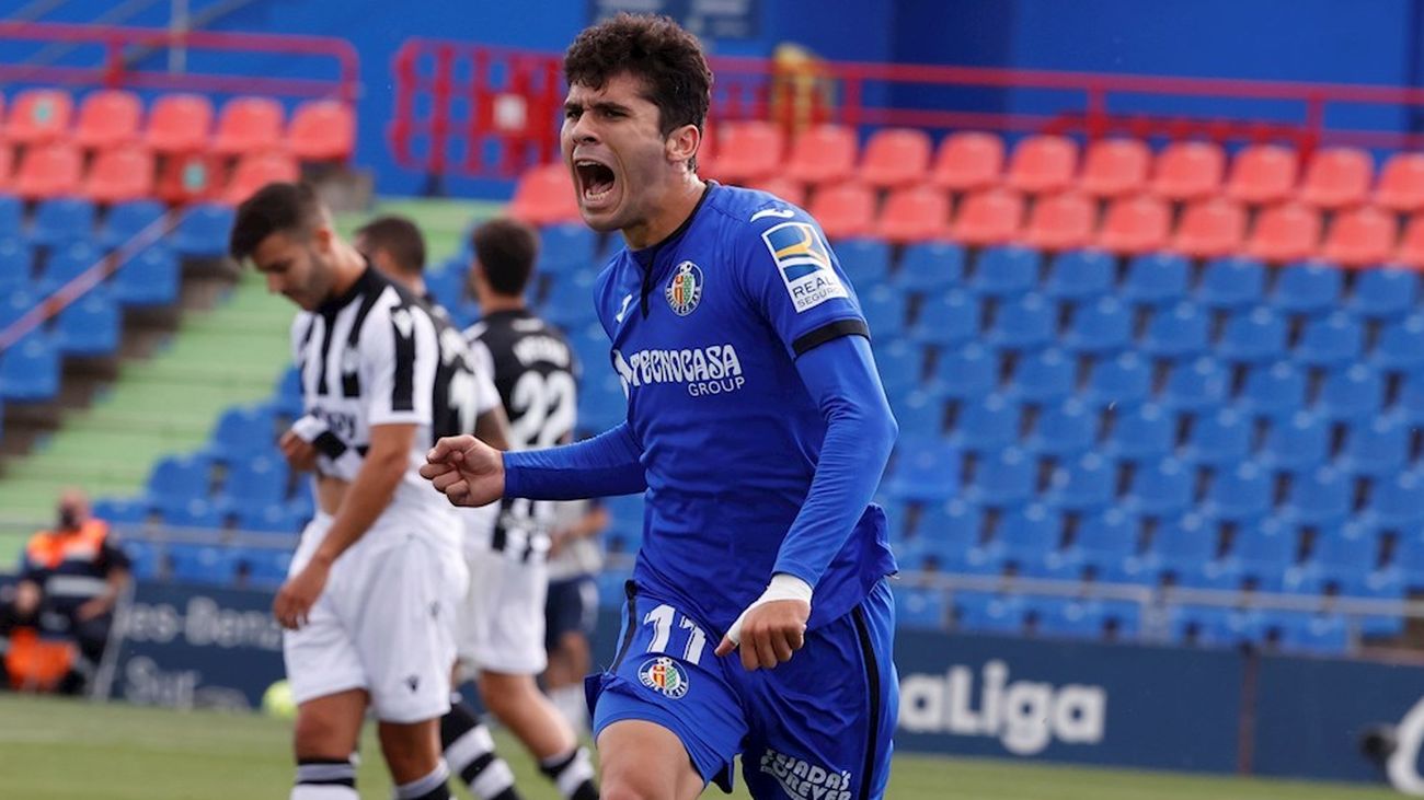 2-1. El Getafe gana al Levante y consigue la salvación