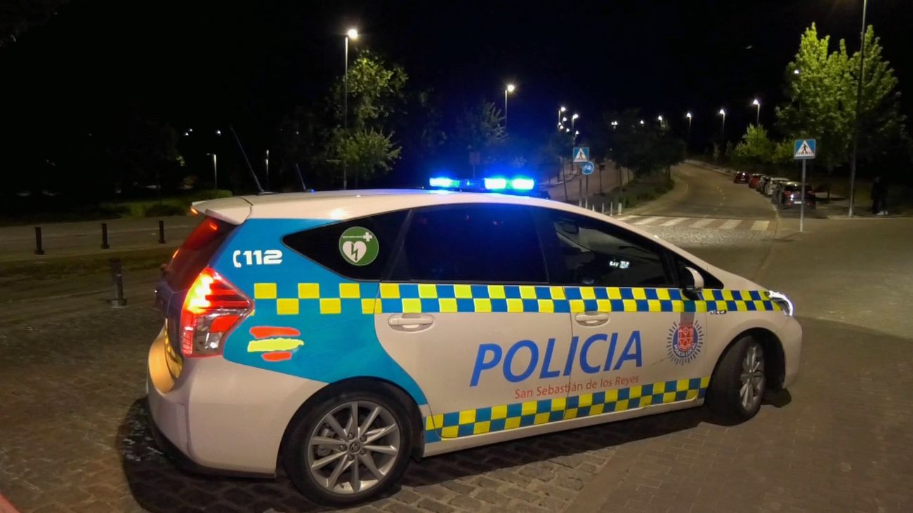 Acompañamos a la Policía Local de San Sebastián de los Reyes en un patrullaje nocturno