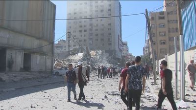 Aumentan los muertos en Gaza mientras continúan los bombardeos de Hamás contra el centro y sur de Israel