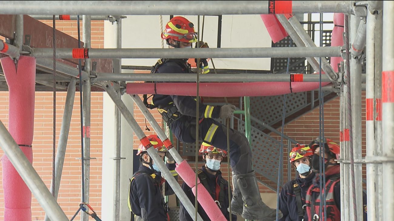 Así se forman los nuevos bomberos de la Comunidad de Madrid