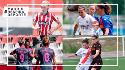 El Real Madrid ya es segundo, victorias del Atleti y Madrid CFF, cae el Rayo