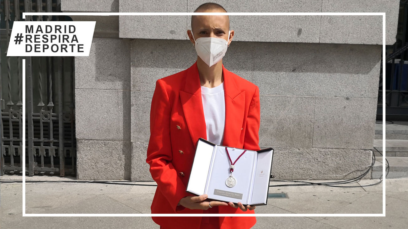 Virginia Torrecilla, emotiva Medalla de Honor de Plata de Madrid