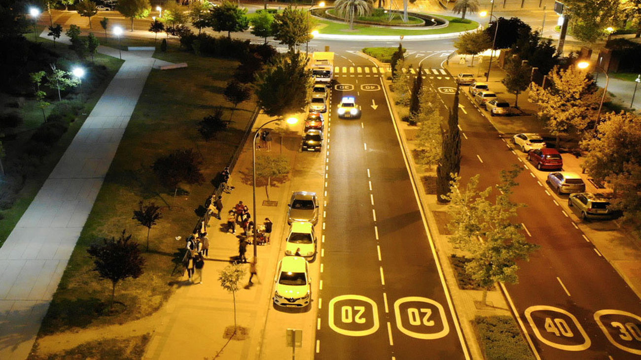 Los drones de la Policía de Getafe intervienen ante multitudes y botellones