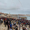 Ceuta recibe en un solo día un número de migrantes equivalente al de cinco meses