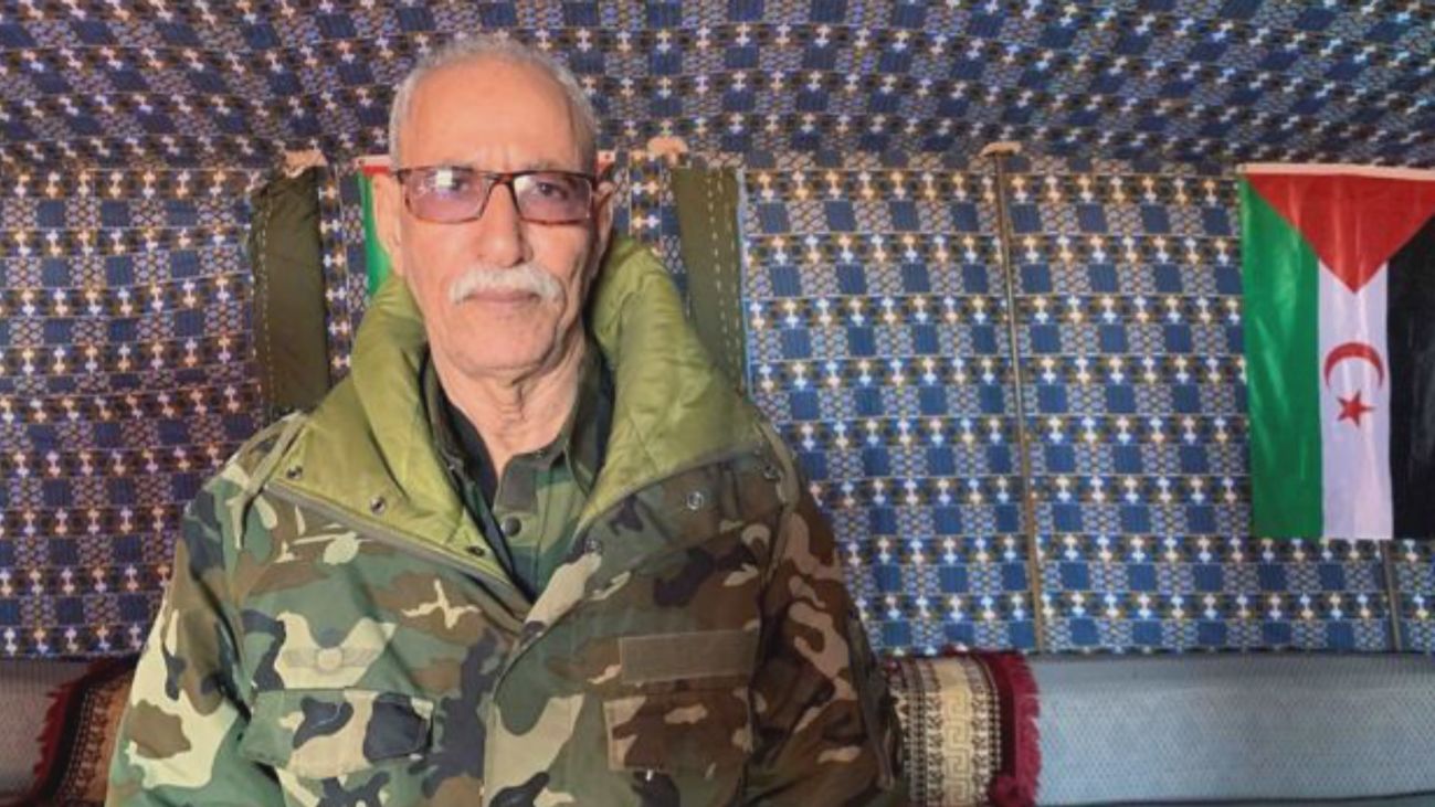 El líder del Frente Polisario, Brahim Ghali