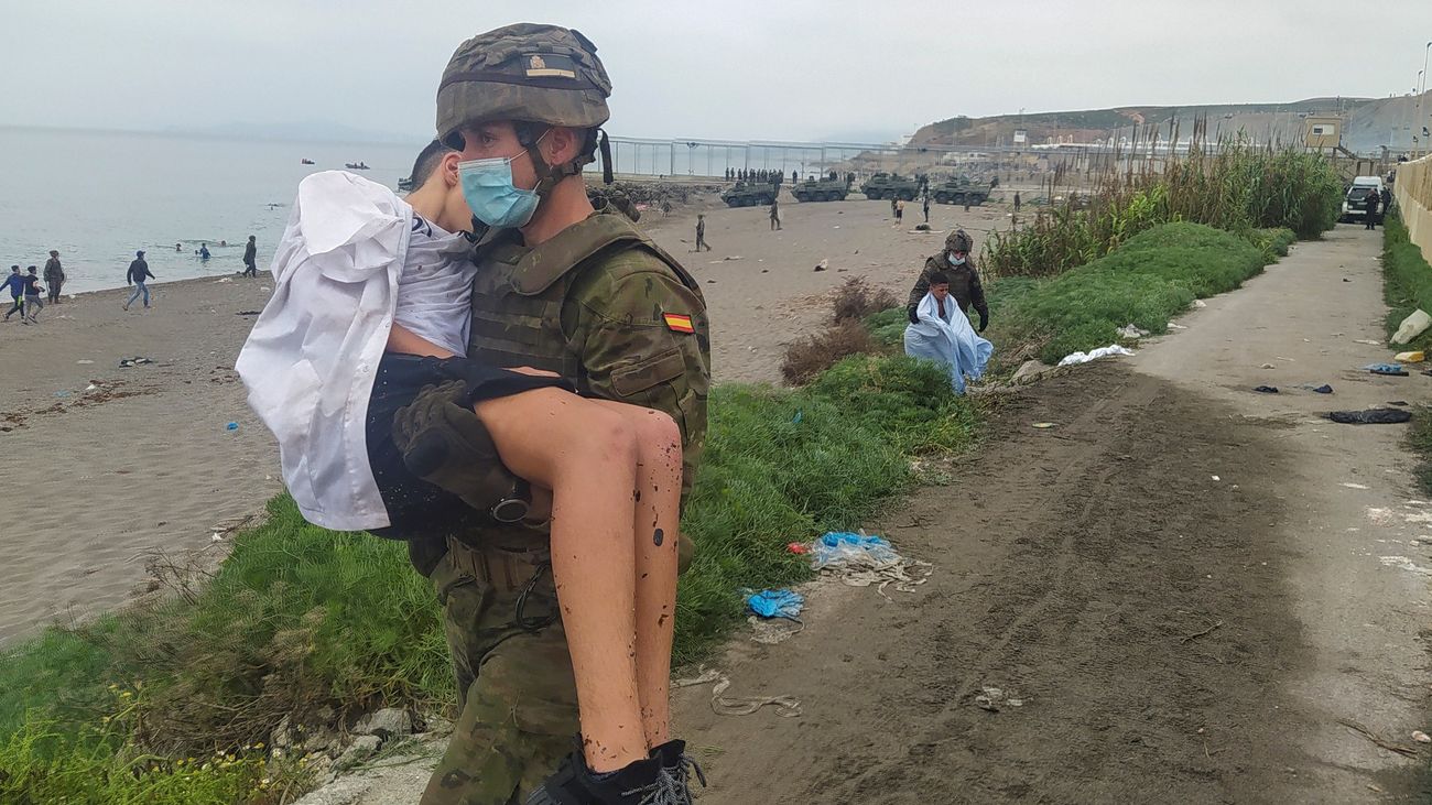 Paloma Fernández, periodista de Ceuta: "La situación no tiene igual, es un drama"