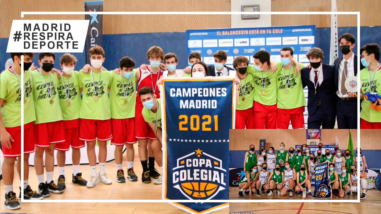 Escolapios Pozuelo y Los Sauces Torrelodones, campeones de la Copa Colegial Madrid
