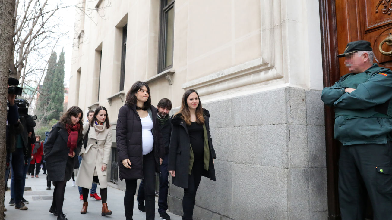 La dirigente de Podemos Isa Serra, pendiente de la decisión del Supremo sobre su condena