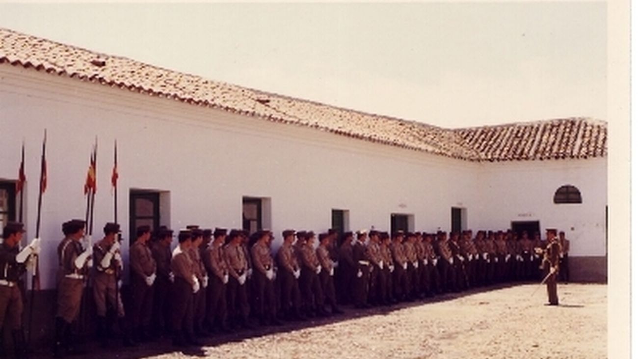 Patio de Herradero del antiguo Cuartel de Sementales