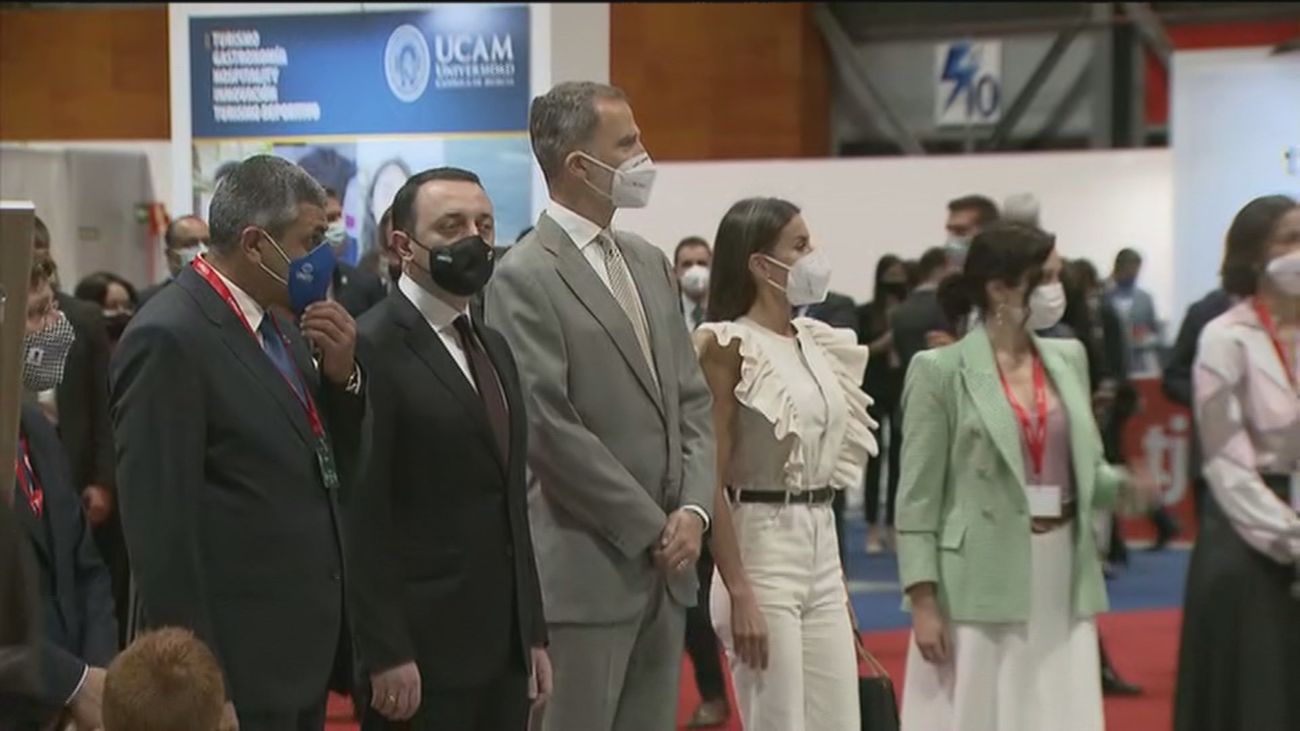 Los Reyes inauguran Fitur 2021, la gran apuesta por reactivar el turismo