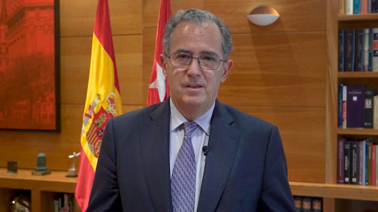 El consejero de Educación y Juventud de la Comunidad de Madrid, Enrique Ossorio