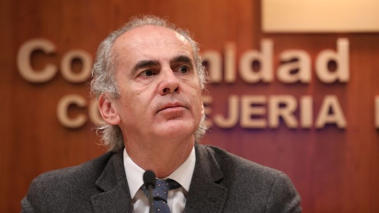 Enrique Ruiz Escudero, consejero de Sanidad y de Políticas Sociales de la Comunidad de Madrid