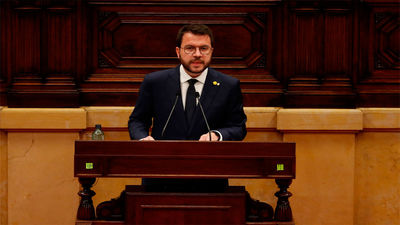 Pere Aragonès pide celebrar en Cataluña un referéndum como el de Escocia