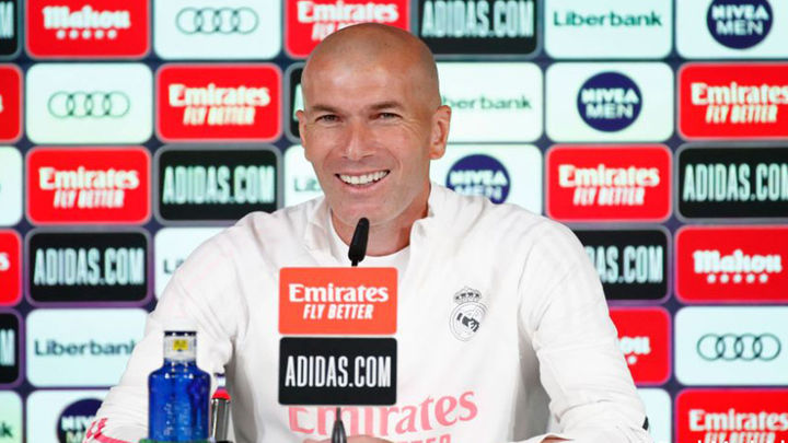Zidane: “Vamos a dar un nivel muy alto para intentar ganar la Liga”