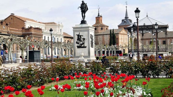 Plaza de Cervantes, en Alcalá de Henares / AYTO ALCALÁ DE HENARES