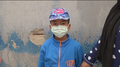 Yusef, el niño de 6 años que llegó a Ceuta nadando