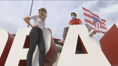Tras perder a su madre, Antonio, de 10 años, convirtió el Atleti en su pasión