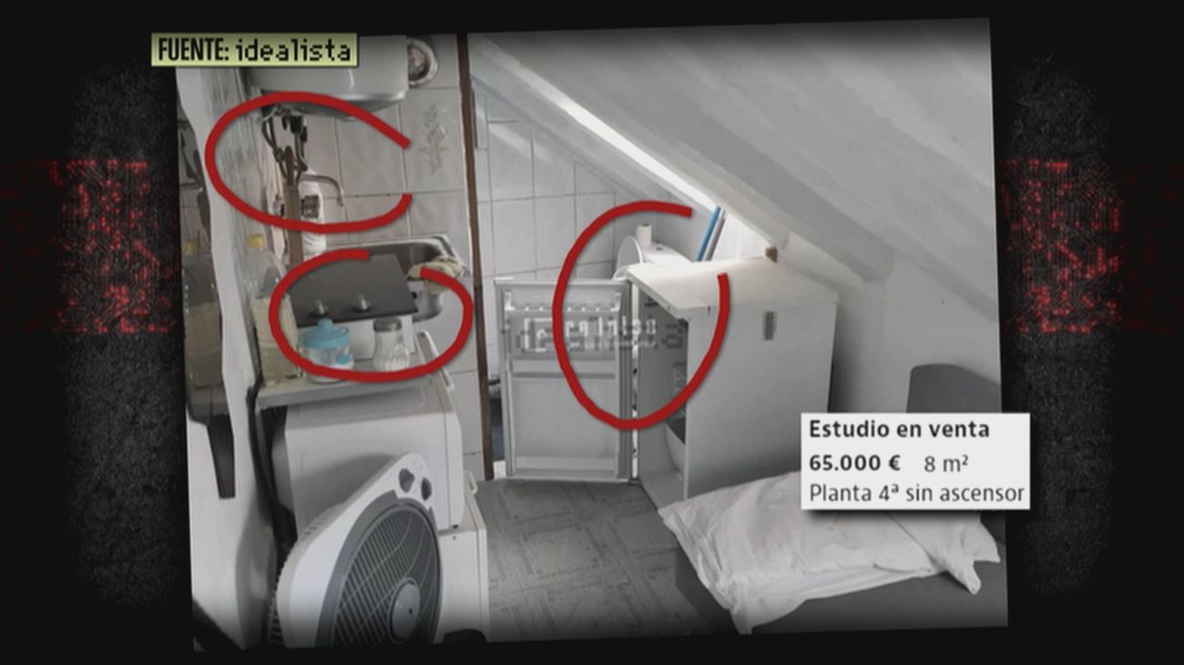 Zulo de cinco metros cuadrados por 65.000 euros y otros anuncios sorprendentes