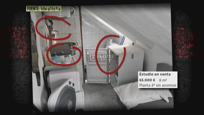 Zulo de cinco metros cuadrados por 65.000 euros y otros anuncios sorprendentes