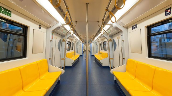 Así se vació el metro de Madrid en 2020