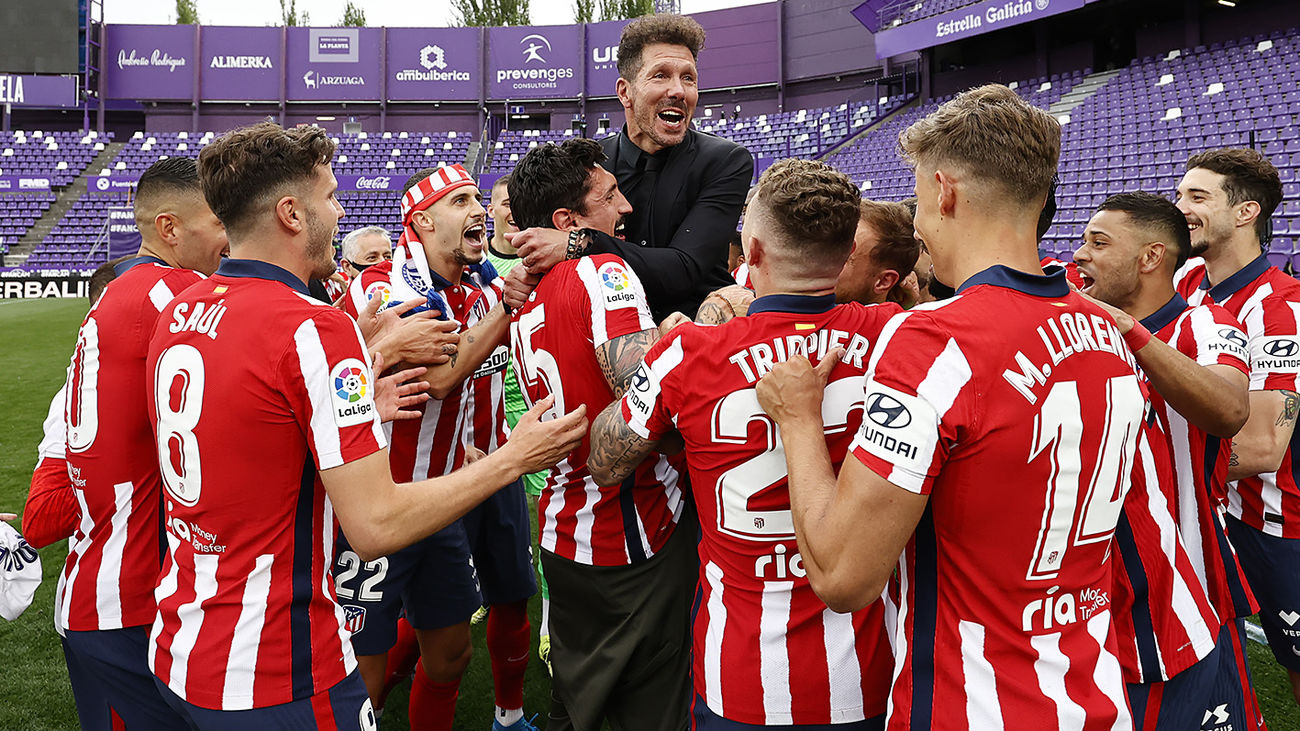 Simeone: "Es el mejor año para que el Atlético saliera campeón"