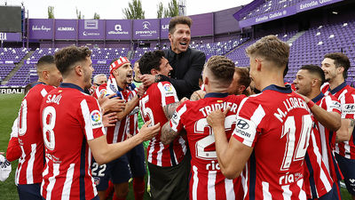Simeone: "Es el mejor año para que el Atlético saliera campeón"