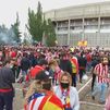 Así celebran los aficionados del Atlético de Madrid la victoria