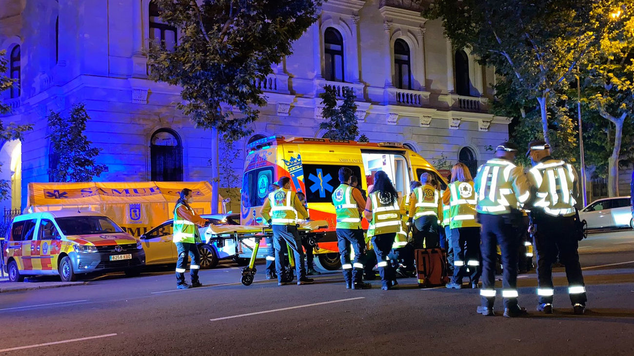 El SAMUR atiende a 27 personas durante la celebración de la victoria de la Liga