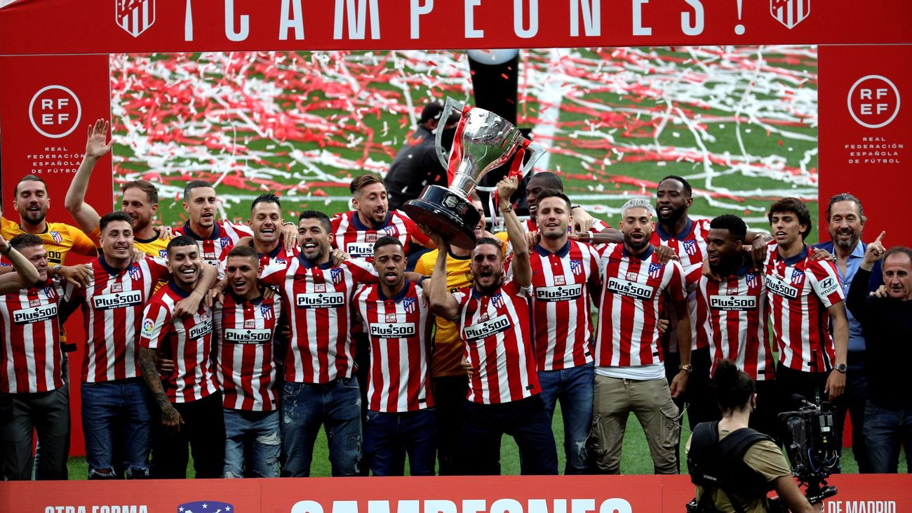 Telemadrid acompaña al Atlético en su gran fiesta de la Liga con un 12,2% de share y hasta medio millón de espectadores