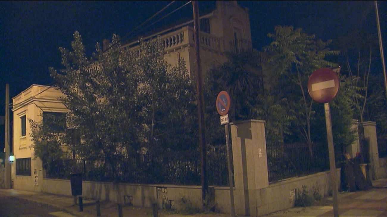El palacete de Villa Menchu, 'okupado' en dos ocasiones este fin de semana
