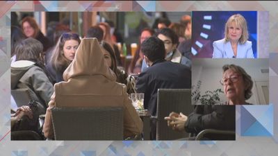 Vecinos de Chamberí en contra de que se prorrogue el permiso para mantener terrazas