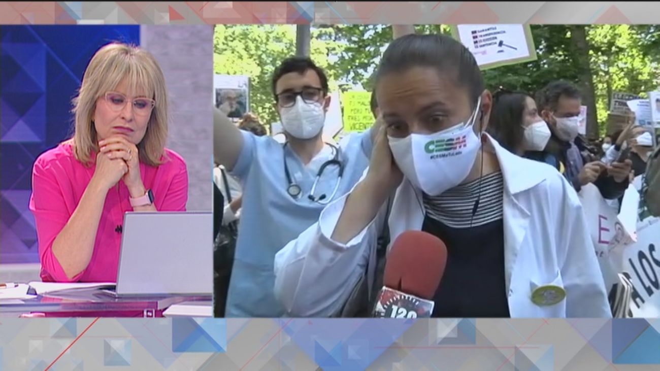 Los MIR protestan ante el Ministerio de Sanidad contra el modelo telemático de adjudicación de plazas