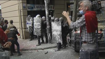 Ocupan la sede de ERC en Barcelona en protesta por un desahucio