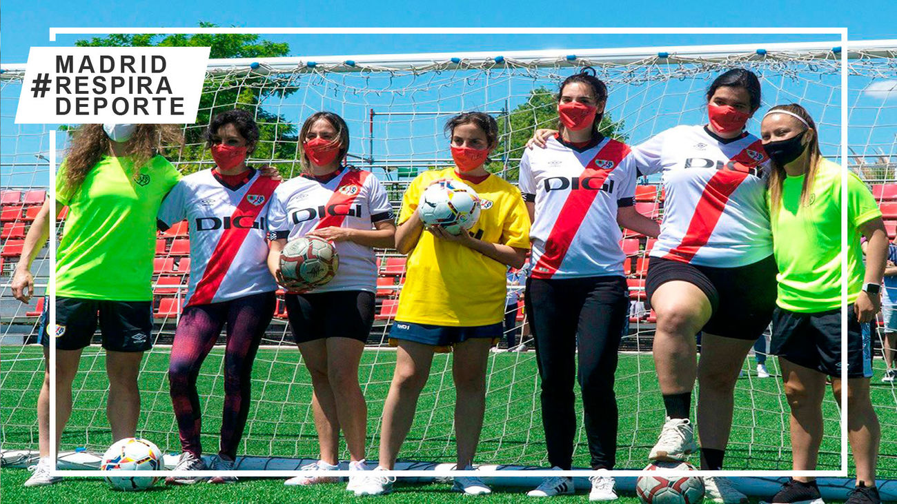 Nace el Rayo Vallecano DCA, el primer equipo femenino con futbolistas con diversidad funcional