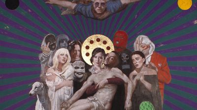 Ayuso como la Virgen María y C.Tangana como Jesucristo en una 'Piedad' vista "desde el perreo" en ArtMadrid