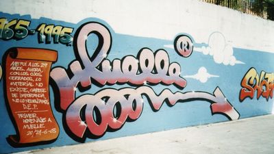 Muelle, el primer grafitero español, recauda 78.750 euros y entra en el Museo de Arte Contemporáneo de Madrid