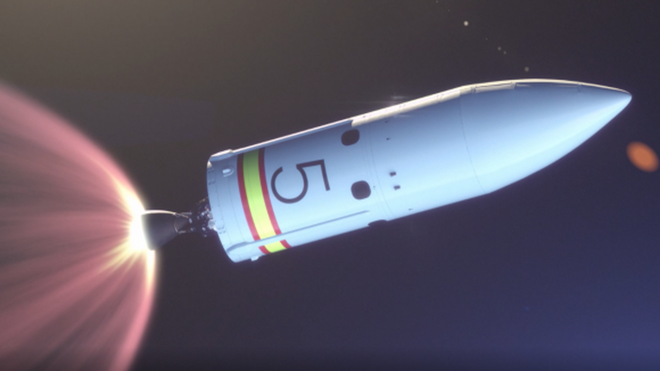 Cohete de fabricación española 'Miura 5'