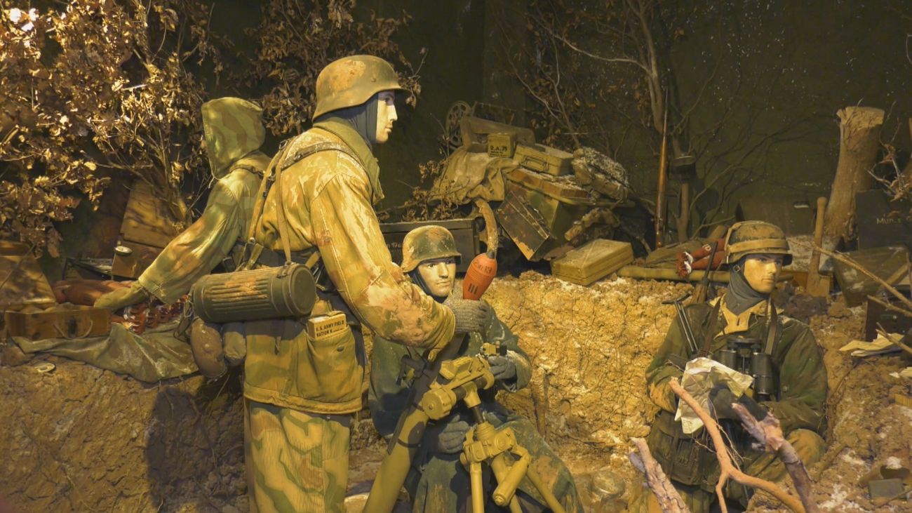 El museo militar de Diekirch, uno de los mejores de Luxemburgo