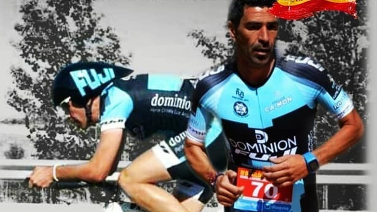 El doble reto titánico de un triatleta de Boadilla del Monte