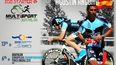 El doble reto titánico de un triatleta de Boadilla del Monte