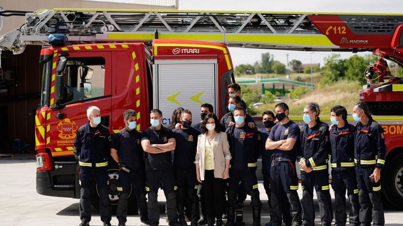 Alcobendas estrena su nuevo Parque de Bomberos
