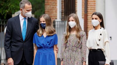 Los Reyes y la Infanta Sofía acompañan a la Princesa Leonor en su Confirmación