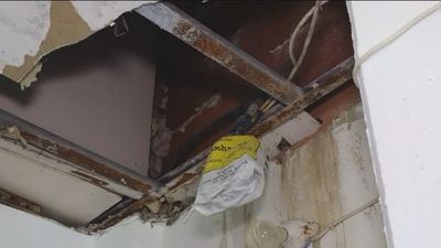 El lamentable estado de un trastero de Pinto: "Parece una piscina"