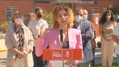 El PSOE acusa a Ayuso de provocar el "éxodo sanitario"por el cierre de centros que la Comunidad de Madrid niega
