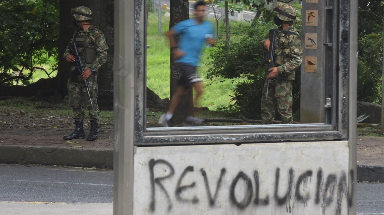 La ciudad colombiana de Cali, militarizada después de 13 muertes en las protestas
