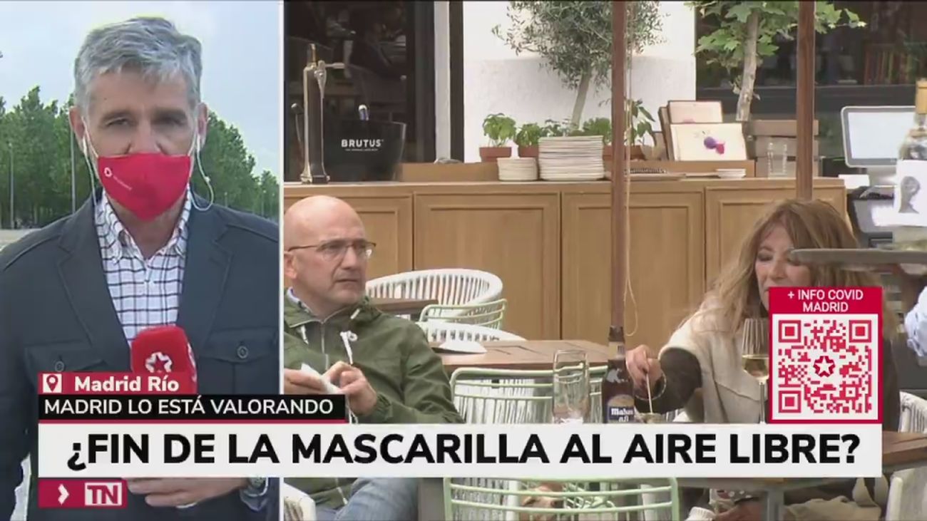 ¿Fin de la mascarilla al aire libre?