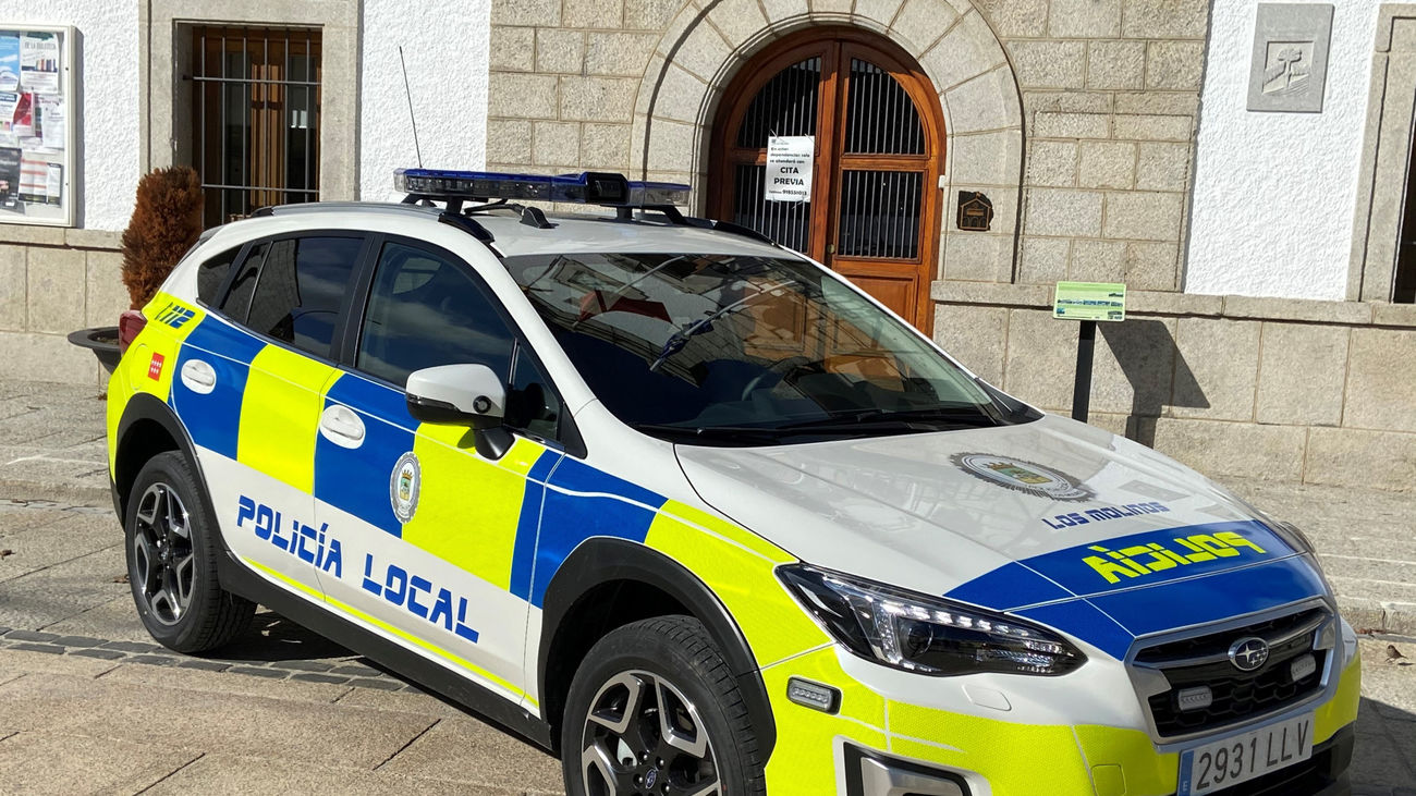 Coche de la Policía Local de Los Molinos