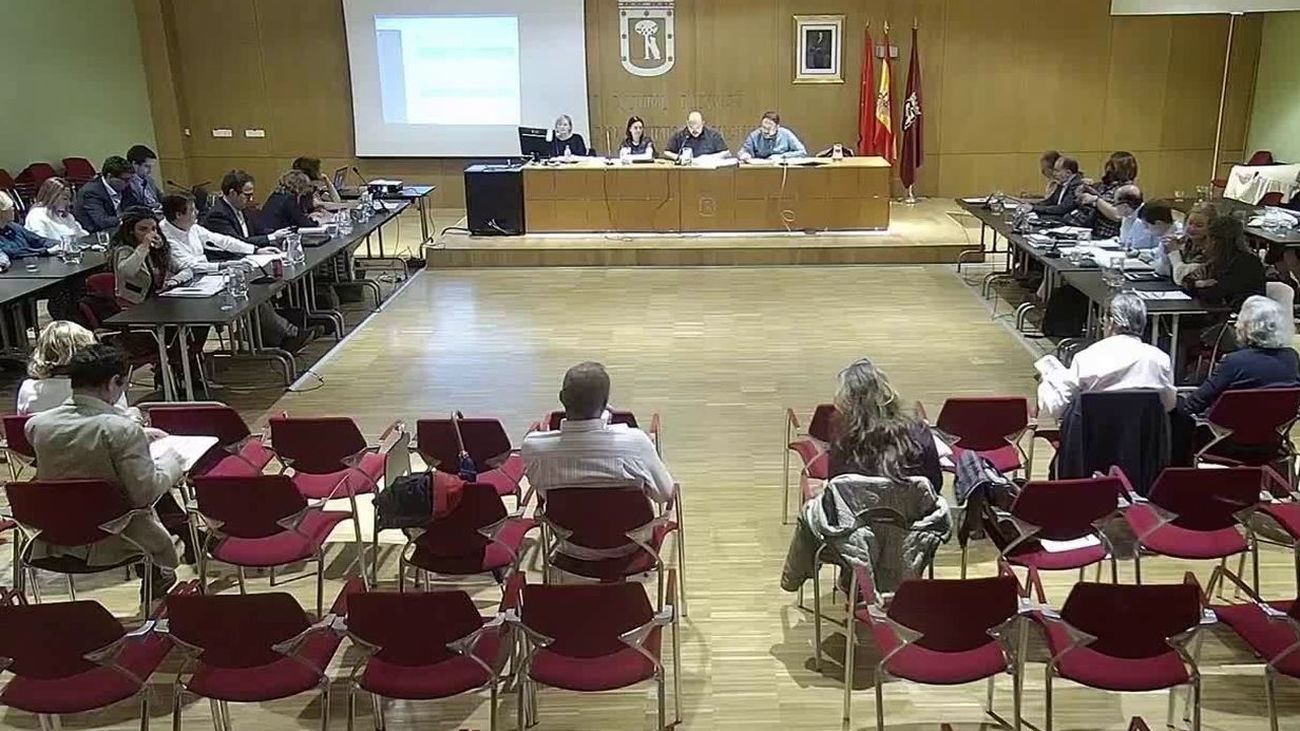 Pleno de la Junta Municipal de Distrito de Salamanca