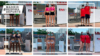 Gran nivel en el inicio del Circuito Junior de Vóley Playa