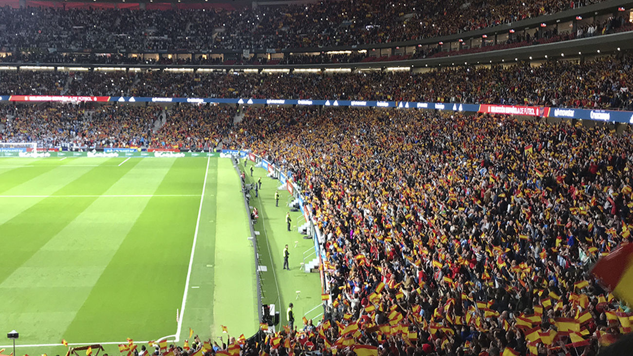 Un máximo de 15.000 espectadores podrán acudir al España-Portugal en el Wanda